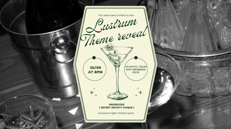 Lustrum Reveal Evening