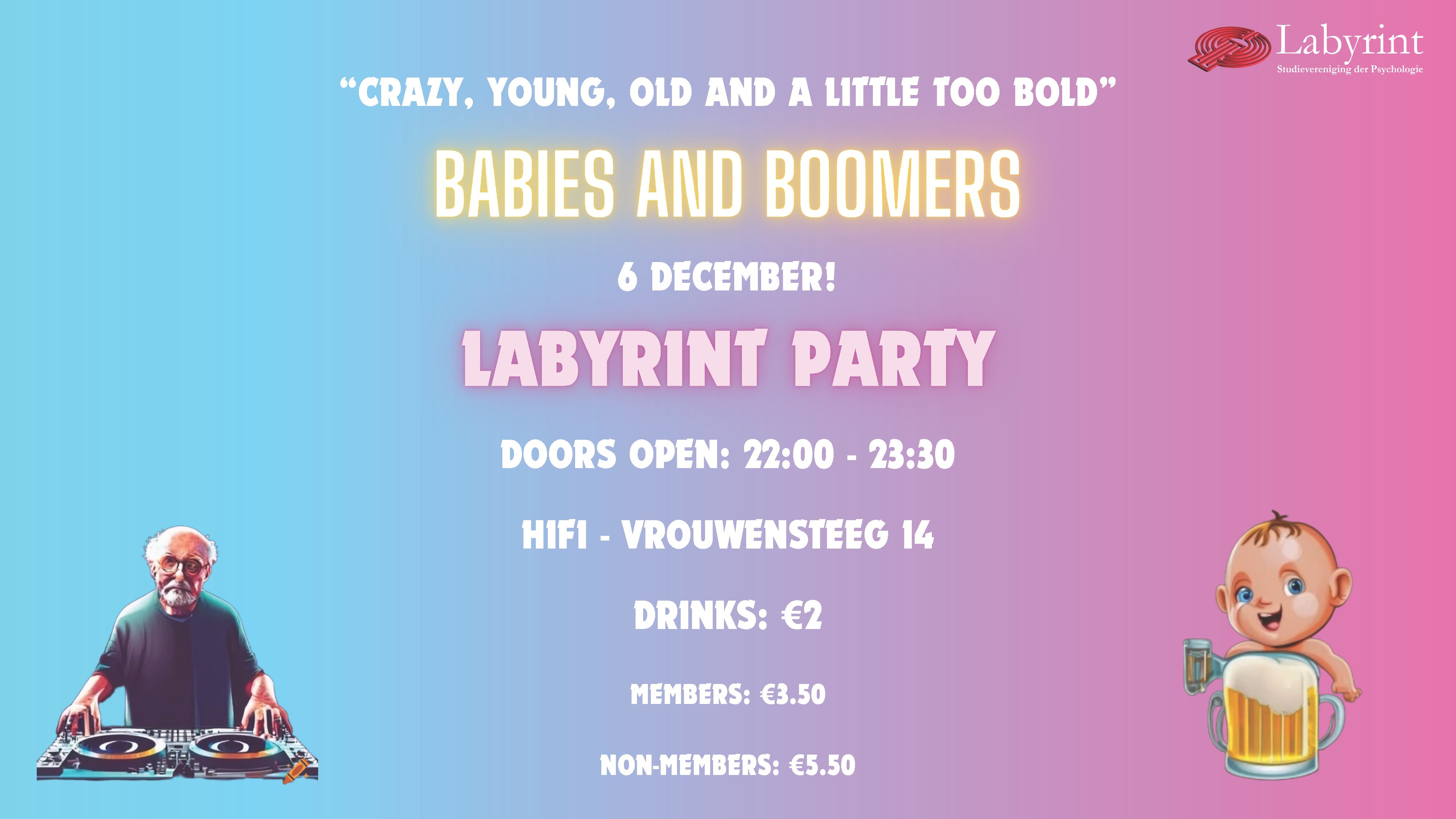 Themafeest: Babies & Boomers