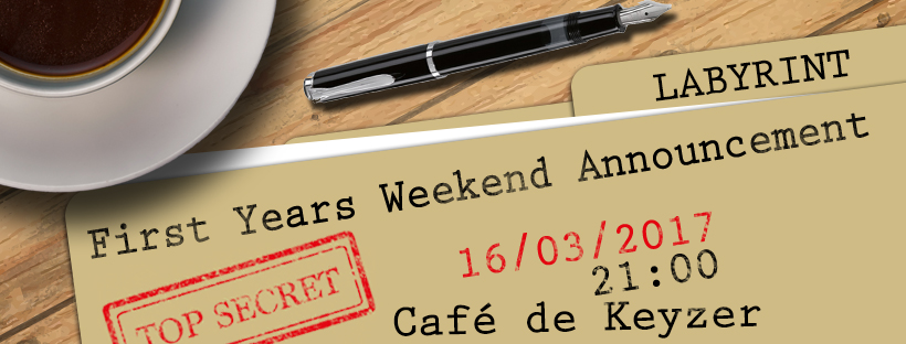 First years Weekend: Theme announcement